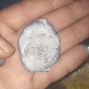 24k natural White gold